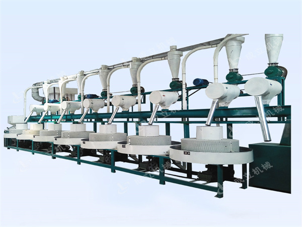 七組石磨麵粉機